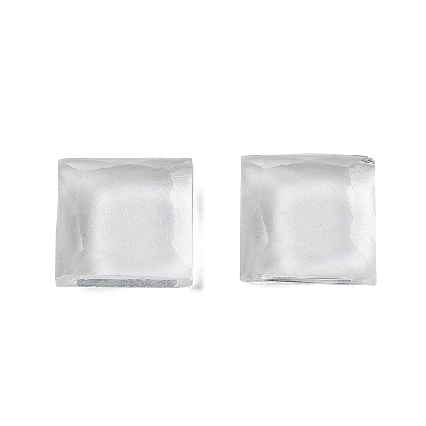PandaHall Glass Cabochons, Flat Back, Faceted, Square, Clear, 10x10x3mm Glass Square Clear
PandaHall Glass Cabochons, Flat Back, Faceted, Square, Clear, 10x10x3mm Glass Square Clear