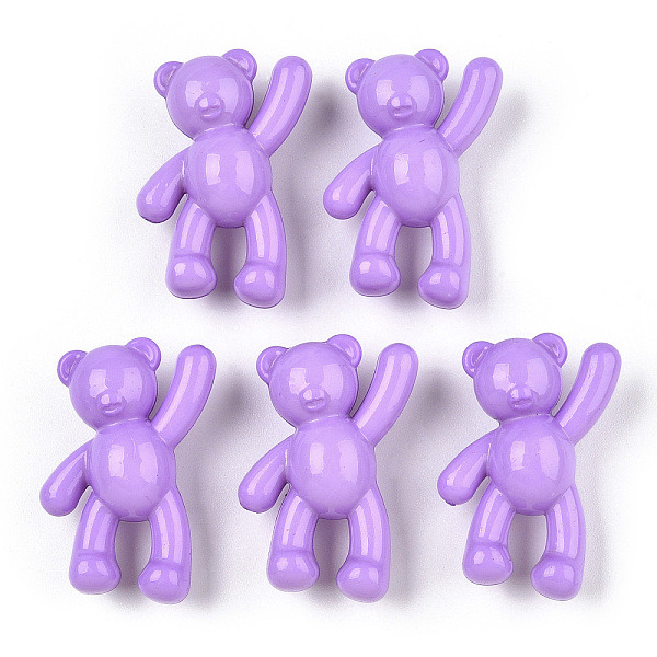 PandaHall Opaque Acrylic Pendants, Bear, Medium Orchid, 37x28x13mm, Hole: 2.5mm, about 133pcs/500g Acrylic Bear
PandaHall Opaque Acrylic Pendants, Bear, Medium Orchid, 37x28x13mm, Hole: 2.5mm, about 133pcs/500g Acrylic Bear