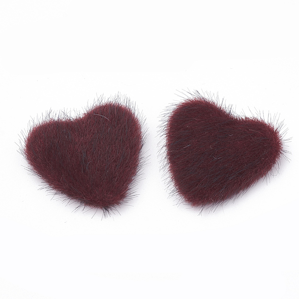 PandaHall Faux Mink Fur Covered Cabochons, with Aluminum Bottom, Heart, Platinum, Coconut Brown, 25x26x6~7mm Fibre Heart Brown
PandaHall Faux Mink Fur Covered Cabochons, with Aluminum Bottom, Heart, Platinum, Coconut Brown, 25x26x6~7mm Fibre Heart Brown