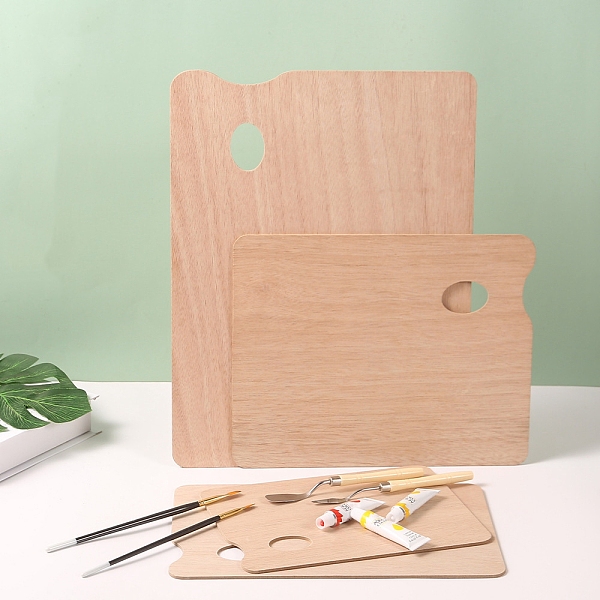PandaHall Rectangular Unfinished Wood Watercolor Oil Palette, Paint Tray Thumb Holder, Beige, 30x24x0.3cm Wood Rectangle Yellow
PandaHall Rectangular Unfinished Wood Watercolor Oil Palette, Paint Tray Thumb Holder, Beige, 30x24x0.3cm Wood Rectangle Yellow