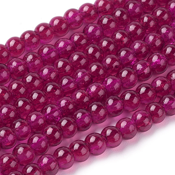 PandaHall Spray Painted Crackle Glass Beads Strands, Round, FireBrick, 4mm, Hole: 1.1~1.3mm, about 200pcs/strand, 31.4 inch Glass Round Red
PandaHall Spray Painted Crackle Glass Beads Strands, Round, FireBrick, 4mm, Hole: 1.1~1.3mm, about 200pcs/strand, 31.4 inch Glass Round Red