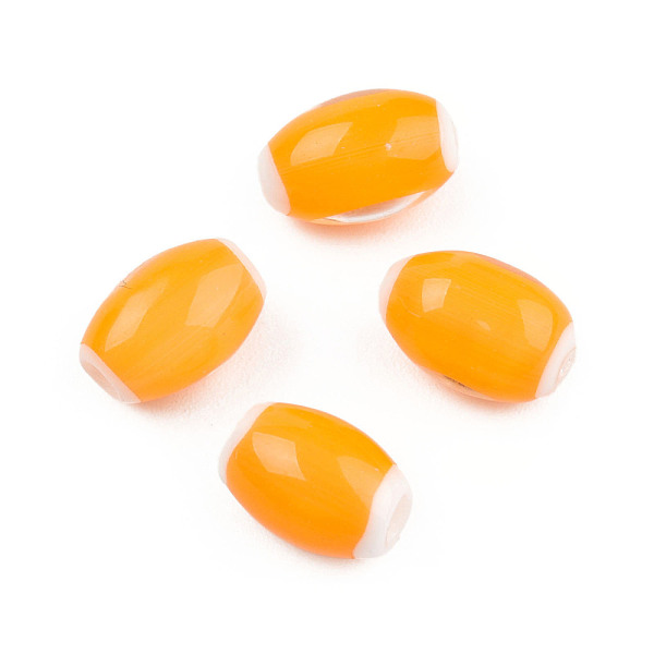 PandaHall Handmade Lampwork Beads Strands, Oval, Orange, 10.5~11.5x7.5~8mm, Hole: 1.2~2mm, about 34~37pcs/strand, 15.75 inch~15.94 inch...
PandaHall Handmade Lampwork Beads Strands, Oval, Orange, 10.5~11.5x7.5~8mm, Hole: 1.2~2mm, about 34~37pcs/strand, 15.75 inch~15.94 inch...