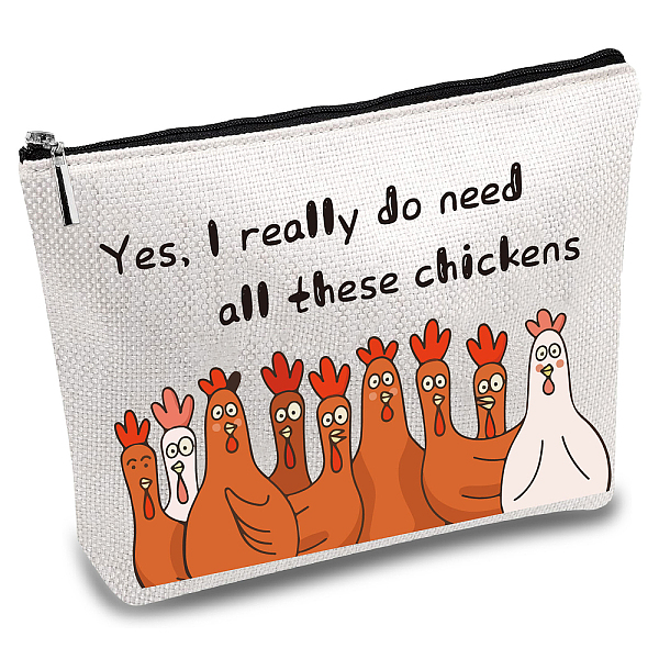 PandaHall Custom Polycotton Canvas Stroage Bags, Metal Zipper Pouches, Rectangle, Rooster Pattern, 18x25cm Polycotton Rooster
PandaHall Custom Polycotton Canvas Stroage Bags, Metal Zipper Pouches, Rectangle, Rooster Pattern, 18x25cm Polycotton Rooster