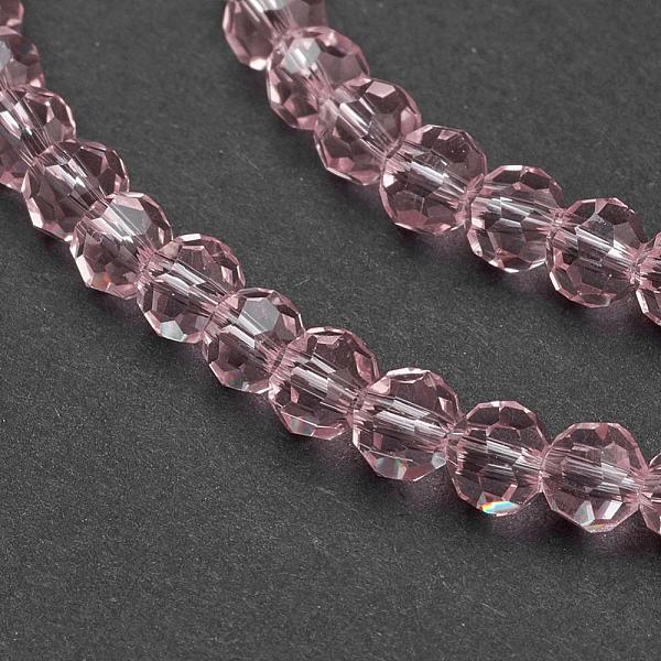 PandaHall Glass Beads Strands, Faceted(32 Facets), Round, Misty Rose, 4mm, Hole: 1mm, about 87~93pcs/strand, 32~33cm Glass Round Red
PandaHall Glass Beads Strands, Faceted(32 Facets), Round, Misty Rose, 4mm, Hole: 1mm, about 87~93pcs/strand, 32~33cm Glass Round Red