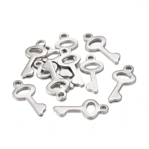PandaHall 201 Stainless Steel Pendants, Laser Cut, Hollow, Key, Stainless Steel Color, 16x7x0.8mm, Hole: 1.4mm 201 Stainless Steel Key
PandaHall 201 Stainless Steel Pendants, Laser Cut, Hollow, Key, Stainless Steel Color, 16x7x0.8mm, Hole: 1.4mm 201 Stainless Steel Key