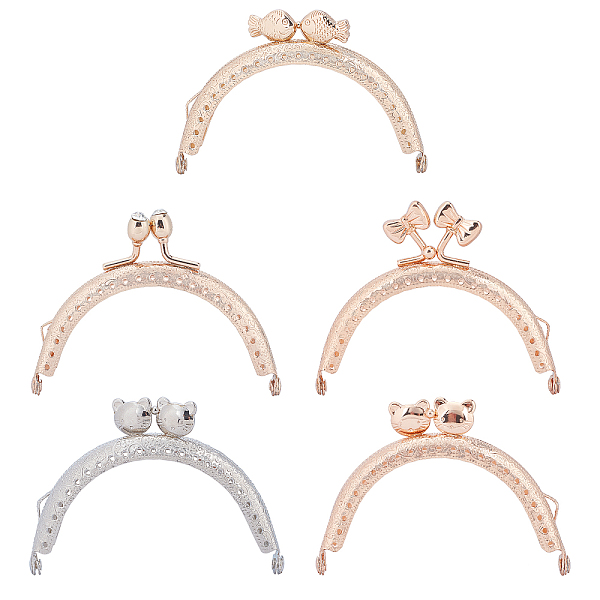 PandaHall WADORN 5Pcs 5 Style Iron Purse Photo Frame, Bag Replacement Accessories, Mixed Color, 1pc/style Iron
PandaHall WADORN 5Pcs 5 Style Iron Purse Photo Frame, Bag Replacement Accessories, Mixed Color, 1pc/style Iron