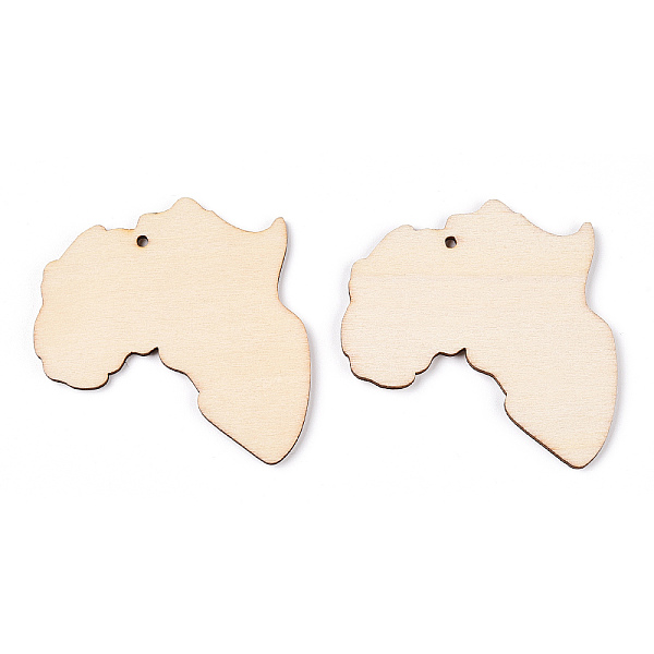 PandaHall Unfinished Wood Pendants, Laser Cut, Africa Shape, PapayaWhip, 65.5x61x2.5mm, Hole: 2mm Wood Others Orange
PandaHall Unfinished Wood Pendants, Laser Cut, Africa Shape, PapayaWhip, 65.5x61x2.5mm, Hole: 2mm Wood Others Orange