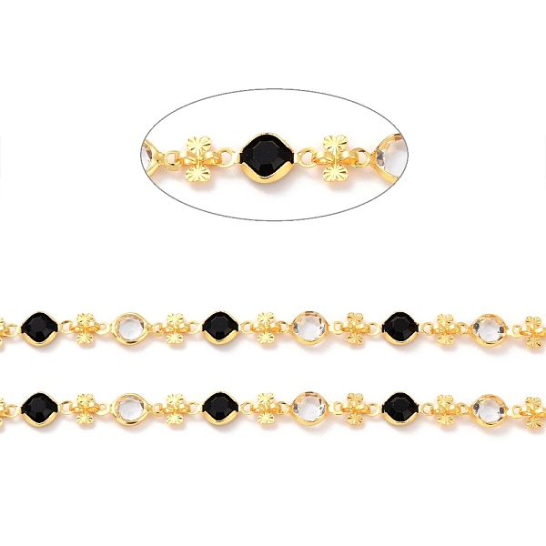 PandaHall Handmade Glass Beaed Chains, with Brass Findings, Long-Lasting Plated, Unwelded, with Spool, Flat Round & Double Heart, Golden..., Black
PandaHall Handmade Glass Beaed Chains, with Brass Findings, Long-Lasting Plated, Unwelded, with Spool, Flat Round & Double Heart, Golden..., Black