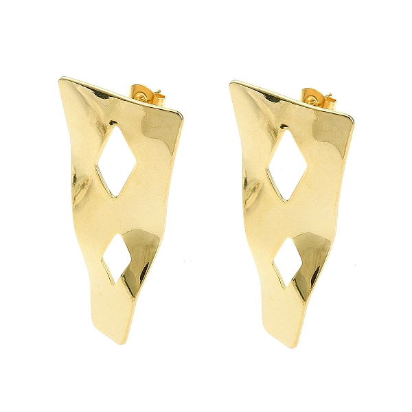 PandaHall 304 Stainless Steel Stud Earring Findings, with Loop, Triangle, 43.5x22.5mm, Hole: 3.5mm, Pin: 10.5x0.5mm. 304 Stainless Steel...
PandaHall 304 Stainless Steel Stud Earring Findings, with Loop, Triangle, 43.5x22.5mm, Hole: 3.5mm, Pin: 10.5x0.5mm. 304 Stainless Steel...