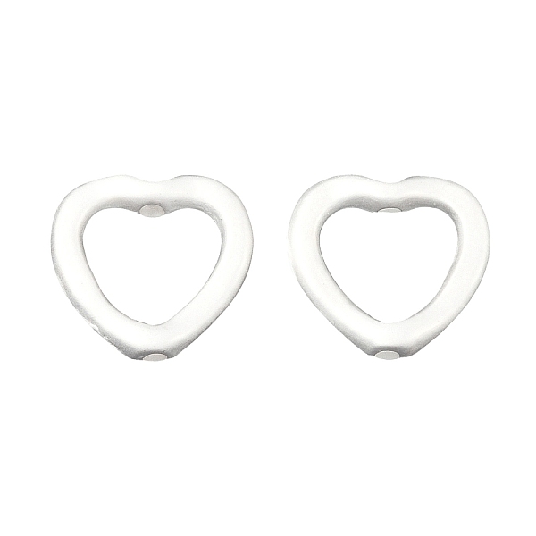 PandaHall Alloy Beads, Heart, Matte Silver Color, 13.5x14x3.5mm, Hole: 1.4mm Alloy Heart
PandaHall Alloy Beads, Heart, Matte Silver Color, 13.5x14x3.5mm, Hole: 1.4mm Alloy Heart