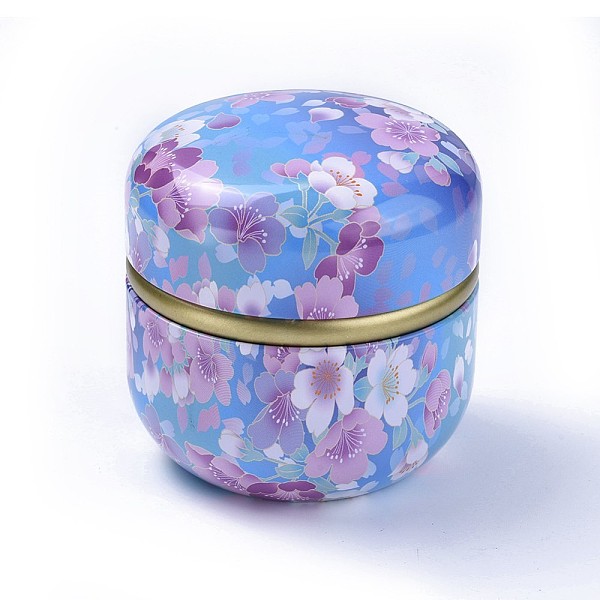 PandaHall Printed Tinplate Storage Box, Jewelry & Aromatherapy Candle & Candy Box, Flower Pattern, Colorful, 8.6x8.8cm Tinplate Barrel
PandaHall Printed Tinplate Storage Box, Jewelry & Aromatherapy Candle & Candy Box, Flower Pattern, Colorful, 8.6x8.8cm Tinplate Barrel