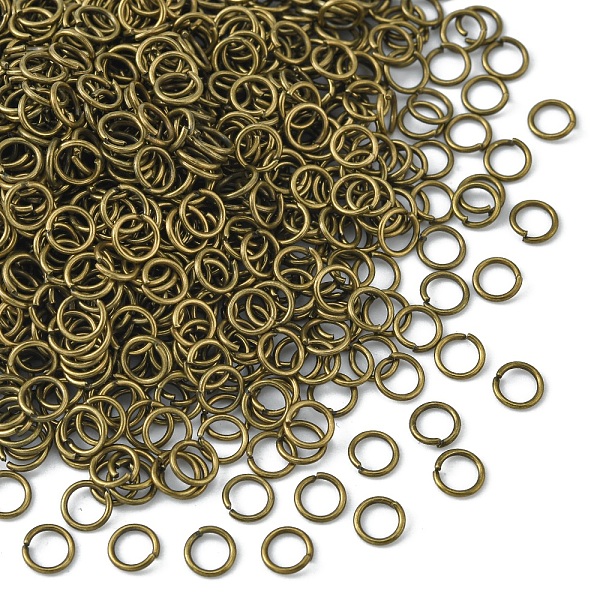 PandaHall Iron Open Jump Rings, Round Ring, Antique Bronze, 21 Gauge, 5x0.7mm, Inner Diameter: 3.6mm Iron
PandaHall Iron Open Jump Rings, Round Ring, Antique Bronze, 21 Gauge, 5x0.7mm, Inner Diameter: 3.6mm Iron