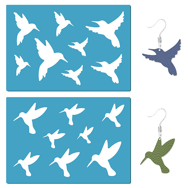PandaHall Acrylic Earring Handwork Template, Card Leather Cutting Stencils, Deep Sky Blue, Bird, 130x90x2mm, 2pcs/set Acrylic Bird
PandaHall Acrylic Earring Handwork Template, Card Leather Cutting Stencils, Deep Sky Blue, Bird, 130x90x2mm, 2pcs/set Acrylic Bird