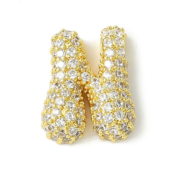 PandaHall Rack Plating Brass Clear Cubic Zirconia Pendants, Cadmium Free & Lead Free, Long-Lasting Plated, Alphabet, Real 18K Gold Plated...
PandaHall Rack Plating Brass Clear Cubic Zirconia Pendants, Cadmium Free & Lead Free, Long-Lasting Plated, Alphabet, Real 18K Gold Plated...