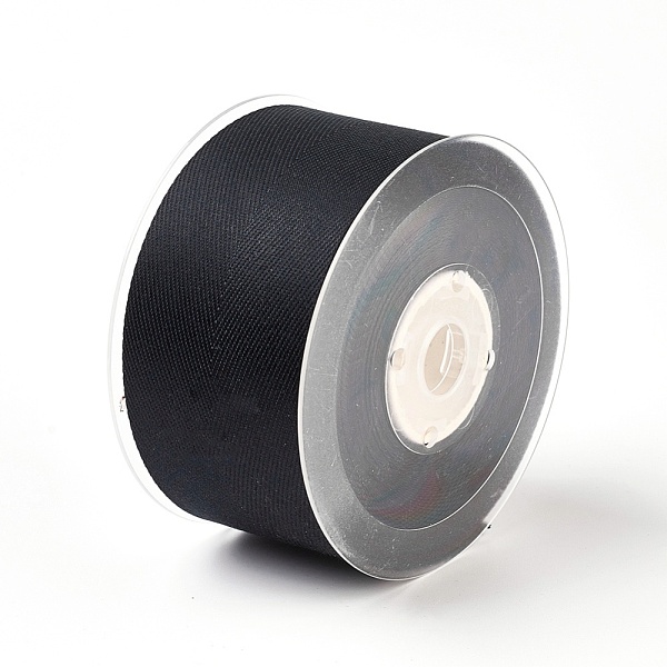 PandaHall Rayon and Cotton Ribbon, Twill Tape Ribbon, Herringbone Ribbon, Black, 1 inch(25mm), about 50yards/roll(45.72m/roll) Cotton None...
PandaHall Rayon and Cotton Ribbon, Twill Tape Ribbon, Herringbone Ribbon, Black, 1 inch(25mm), about 50yards/roll(45.72m/roll) Cotton None...
