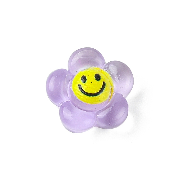 PandaHall Translucent Resin Cabochons, Flower with Smiling Face, Lilac, 9x9x3.3mm Resin Flower Purple
PandaHall Translucent Resin Cabochons, Flower with Smiling Face, Lilac, 9x9x3.3mm Resin Flower Purple
