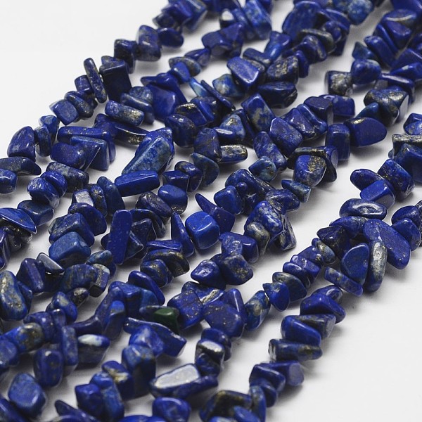 PandaHall Natural Lapis Lazuli Beads Strands, Chip, Grade A, Blue, 3~5x7~13x2~4mm, Hole: 0.4mm, 32 inch Lapis Lazuli Chip Blue
PandaHall Natural Lapis Lazuli Beads Strands, Chip, Grade A, Blue, 3~5x7~13x2~4mm, Hole: 0.4mm, 32 inch Lapis Lazuli Chip Blue