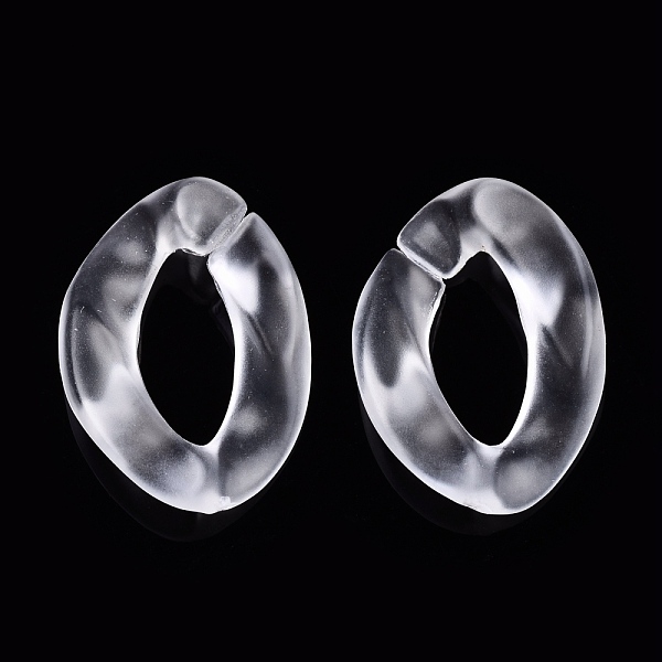 PandaHall Transparent Acrylic Linking Rings, Quick Link Connectors, for Curb Chains Making, Frosted, Twist, Clear, 23x17x4mm, Inner Diameter...
PandaHall Transparent Acrylic Linking Rings, Quick Link Connectors, for Curb Chains Making, Frosted, Twist, Clear, 23x17x4mm, Inner Diameter...