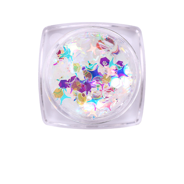 PandaHall Shining Nail Art Decoration Accessories, with Glitter Powder and Sequins, DIY Sparkly Paillette Tips Nail, Mixed Shapes, Snow..., White
PandaHall Shining Nail Art Decoration Accessories, with Glitter Powder and Sequins, DIY Sparkly Paillette Tips Nail, Mixed Shapes, Snow..., White