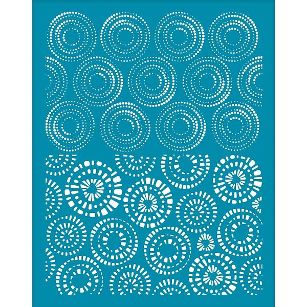 PandaHall Silk Screen Printing Stencil, for Painting on Wood, DIY Decoration T-Shirt Fabric, Round Pattern, 100x127mm Nylon Round Cyan
PandaHall Silk Screen Printing Stencil, for Painting on Wood, DIY Decoration T-Shirt Fabric, Round Pattern, 100x127mm Nylon Round Cyan