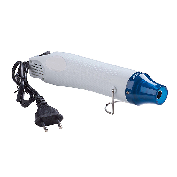 PandaHall Type C Plug(European Plug) 230V Mini Heat Gun, Hot Air Gun Tools Shrink Gun, for DIY Shrink Wrap Drying Paint Embossing, White...
PandaHall Type C Plug(European Plug) 230V Mini Heat Gun, Hot Air Gun Tools Shrink Gun, for DIY Shrink Wrap Drying Paint Embossing, White...