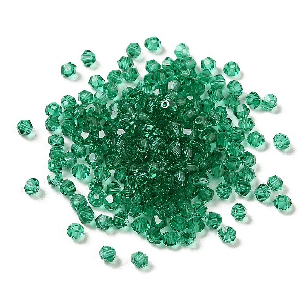 PandaHall Transparent Glass Beads, Faceted, Bicone, Sea Green, 3.5x3.5x3mm, Hole: 0.8mm, 720pcs/bag. Glass Bicone
PandaHall Transparent Glass Beads, Faceted, Bicone, Sea Green, 3.5x3.5x3mm, Hole: 0.8mm, 720pcs/bag. Glass Bicone