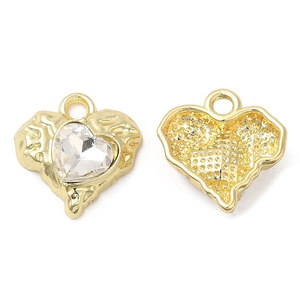 PandaHall Alloy Pendants, with Clear Glass, Cadmium Free & Lead Free, Heart Charms, Light Gold, 18x17x6mm, Hole: 2.3mm Alloy+Glass Heart...
PandaHall Alloy Pendants, with Clear Glass, Cadmium Free & Lead Free, Heart Charms, Light Gold, 18x17x6mm, Hole: 2.3mm Alloy+Glass Heart...