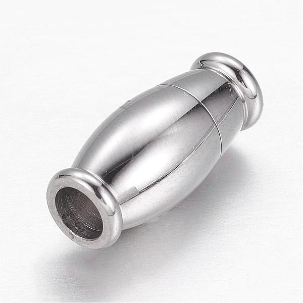 PandaHall Barrel 304 Stainless Steel Magnetic Clasps with Glue-in Ends, Stainless Steel Color, 14x6.5mm, Hole: 3mm 304 Stainless Steel...
PandaHall Barrel 304 Stainless Steel Magnetic Clasps with Glue-in Ends, Stainless Steel Color, 14x6.5mm, Hole: 3mm 304 Stainless Steel...