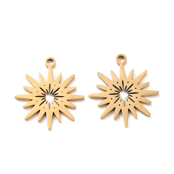PandaHall Ion Plating(IP) 316 Surgical Stainless Steel Pendants, Manual Polishing, Flower, Golden, 18x16x1mm, Hole: 1.2mm 316 Surgical...
PandaHall Ion Plating(IP) 316 Surgical Stainless Steel Pendants, Manual Polishing, Flower, Golden, 18x16x1mm, Hole: 1.2mm 316 Surgical...