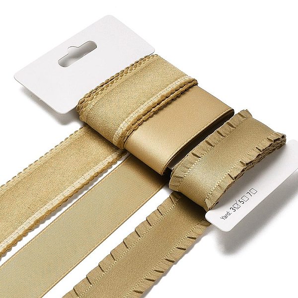 PandaHall 9 Yards 3 Styles Polyester Ribbon, for DIY Handmade Craft, Hair Bowknots and Gift Decoration, Ginger Color Palette, Goldenrod..., Gold
PandaHall 9 Yards 3 Styles Polyester Ribbon, for DIY Handmade Craft, Hair Bowknots and Gift Decoration, Ginger Color Palette, Goldenrod..., Gold
