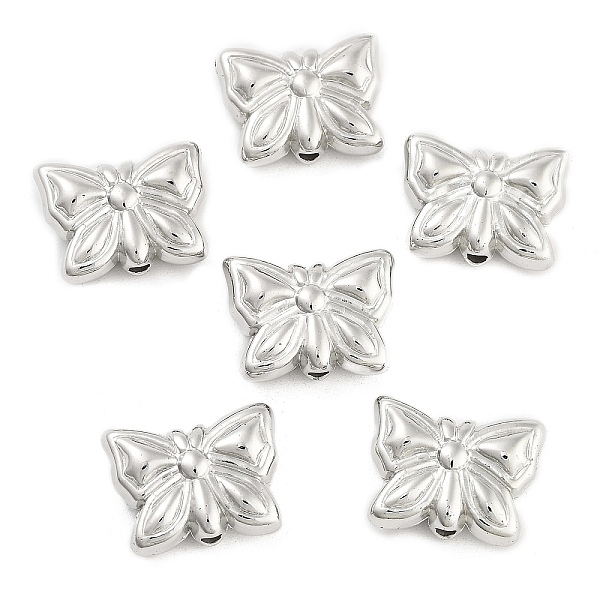 PandaHall CCB Plastic Beads, Butterfly, Platinum, 11.5x14.5x5mm, Hole: 1.8mm, about 943pcs/500g Plastic Bowknot
PandaHall CCB Plastic Beads, Butterfly, Platinum, 11.5x14.5x5mm, Hole: 1.8mm, about 943pcs/500g Plastic Bowknot