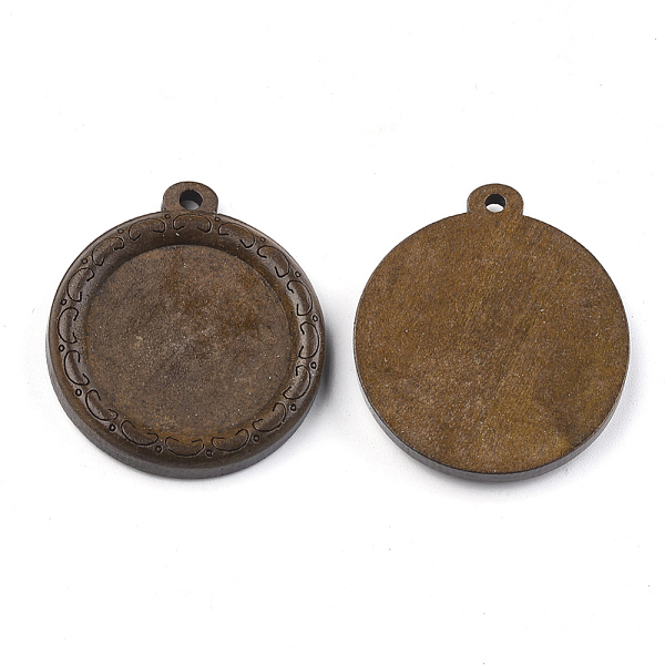 PandaHall Wooden Pendant Cabochon Settings, Pendant Base, Flat Round, Camel, Tray: 25mm, 38x34x5.5mm, Hole: 2mm Wood Flat Round Brown
PandaHall Wooden Pendant Cabochon Settings, Pendant Base, Flat Round, Camel, Tray: 25mm, 38x34x5.5mm, Hole: 2mm Wood Flat Round Brown