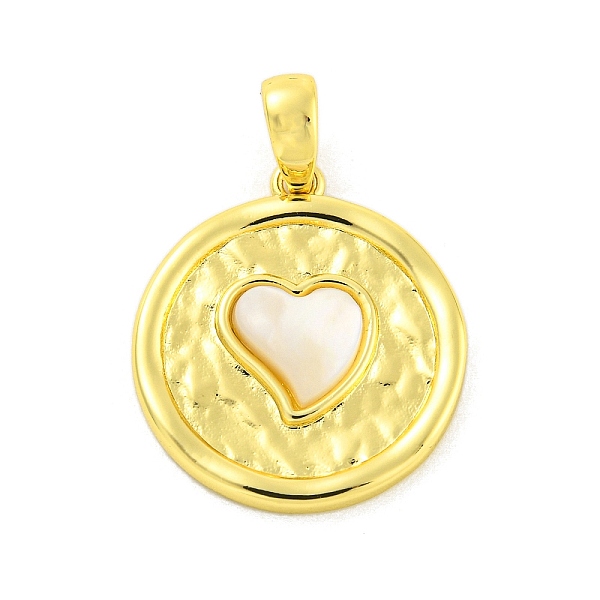 PandaHall Brass Pave Shell Pendants, Real 18K Gold Plated, Flat Round with Heart Charm, Flat Round, 20x17.5x3mm, Hole: 5x3.3mm Shell Flat...
PandaHall Brass Pave Shell Pendants, Real 18K Gold Plated, Flat Round with Heart Charm, Flat Round, 20x17.5x3mm, Hole: 5x3.3mm Shell Flat...