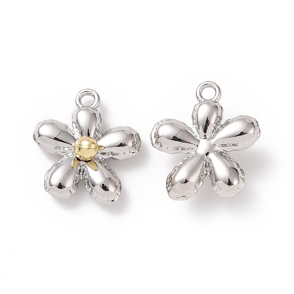 PandaHall Alloy Pendants, Flower, Platinum & Golden, 16x14x5mm, Hole: 1.6mm Alloy Flower
PandaHall Alloy Pendants, Flower, Platinum & Golden, 16x14x5mm, Hole: 1.6mm Alloy Flower