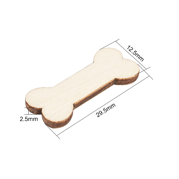 PandaHall Fingerinspire Wood Slices Cabochons, Bone, BurlyWood, 29.5x12.5x2.5mm, 300pcs/bag Wood Others Orange
PandaHall Fingerinspire Wood Slices Cabochons, Bone, BurlyWood, 29.5x12.5x2.5mm, 300pcs/bag Wood Others Orange