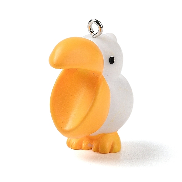 PandaHall Opaque Resin Pendants, 3D Bird Charms with Platinum Plated Iron Loops, White, 29.5x13.5x24mm, Hole: 2mm Iron+Resin Bird White
PandaHall Opaque Resin Pendants, 3D Bird Charms with Platinum Plated Iron Loops, White, 29.5x13.5x24mm, Hole: 2mm Iron+Resin Bird White