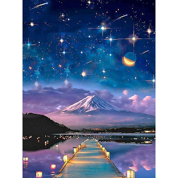 PandaHall Landscape Diamond Painting Kits, Including Acrylic Board, Resin Rhinestones Bag, Diamond Sticky Pen, Tray Plate and Glue Clay...
PandaHall Landscape Diamond Painting Kits, Including Acrylic Board, Resin Rhinestones Bag, Diamond Sticky Pen, Tray Plate and Glue Clay...