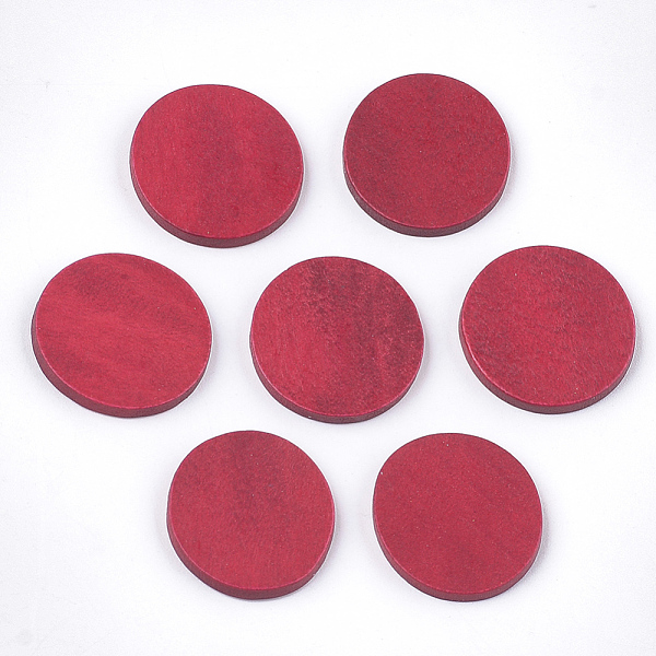 PandaHall Painted Wood Cabochons, Flat Round, Crimson, 20x2mm Wood Flat Round Pink
PandaHall Painted Wood Cabochons, Flat Round, Crimson, 20x2mm Wood Flat Round Pink