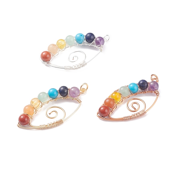 PandaHall 3pcs Natural & Synthetic Gemstone Pendants, Natural Red Jasper & Lapis Lazuli & Red Aventurine & Green Aventurine & Amethyst...
PandaHall 3pcs Natural & Synthetic Gemstone Pendants, Natural Red Jasper & Lapis Lazuli & Red Aventurine & Green Aventurine & Amethyst...