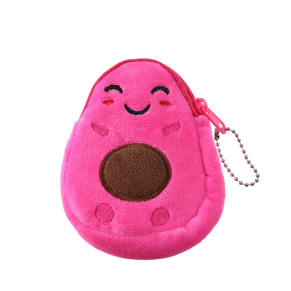 PandaHall Avocado Fluffy Cloth Clutch Bags, Change Purse with Zipper & Clasp, for Women, Deep Pink, 10.5x8.4cm Cloth Avocado
PandaHall Avocado Fluffy Cloth Clutch Bags, Change Purse with Zipper & Clasp, for Women, Deep Pink, 10.5x8.4cm Cloth Avocado