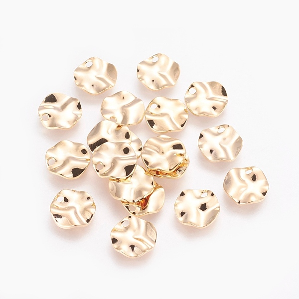 PandaHall Brass Charms, Long-Lasting Plated, Nickel Free, Lotus Leaf, Real 18K Gold Plated, 10x1.5mm, Hole: 1.4mm Brass Flat Round
PandaHall Brass Charms, Long-Lasting Plated, Nickel Free, Lotus Leaf, Real 18K Gold Plated, 10x1.5mm, Hole: 1.4mm Brass Flat Round