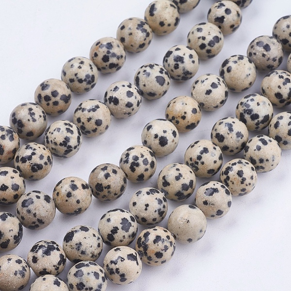 PandaHall Natural Dalmatian Jasper Stone Bead Strands, Round, 10mm, Hole: 1mm, about 38pcs/strand, 14.9 inch Dalmatian Jasper Round Yellow
PandaHall Natural Dalmatian Jasper Stone Bead Strands, Round, 10mm, Hole: 1mm, about 38pcs/strand, 14.9 inch Dalmatian Jasper Round Yellow