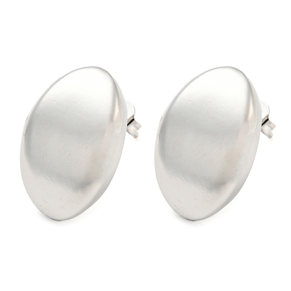 PandaHall Rack Plating Brass Oval Stud Earrings, Long-Lasting Plated, Cadmium Free & Lead Free, Platinum, 20x13.5mm Brass Oval
PandaHall Rack Plating Brass Oval Stud Earrings, Long-Lasting Plated, Cadmium Free & Lead Free, Platinum, 20x13.5mm Brass Oval