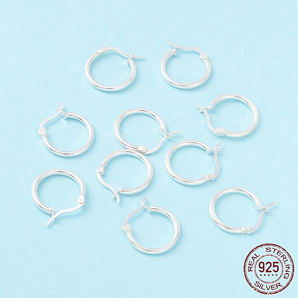PandaHall 925 Sterling Silver Hoop Earrings, Chunky Small Huggie Hoop Earrings for Women, Silver, 18.5x17.5x2mm, Pin: 0.6x1.2mm Sterling...
PandaHall 925 Sterling Silver Hoop Earrings, Chunky Small Huggie Hoop Earrings for Women, Silver, 18.5x17.5x2mm, Pin: 0.6x1.2mm Sterling...