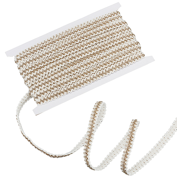 PandaHall WADORN 10 Yards Polyester Braided Lace Ribbon, for Garment Accesories, Wave Pattern, White, 1/2 inch(13mm) Polyester Others White
PandaHall WADORN 10 Yards Polyester Braided Lace Ribbon, for Garment Accesories, Wave Pattern, White, 1/2 inch(13mm) Polyester Others White