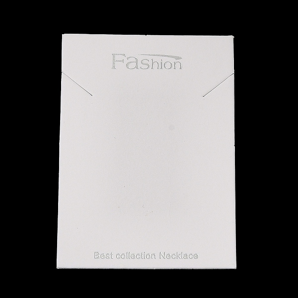 PandaHall Paper Jewelry Display Cards, Necklace Display Cards, Rectangle with Word Fashion, White, 8.5x5.95x0.05cm Paper Rectangle White
PandaHall Paper Jewelry Display Cards, Necklace Display Cards, Rectangle with Word Fashion, White, 8.5x5.95x0.05cm Paper Rectangle White