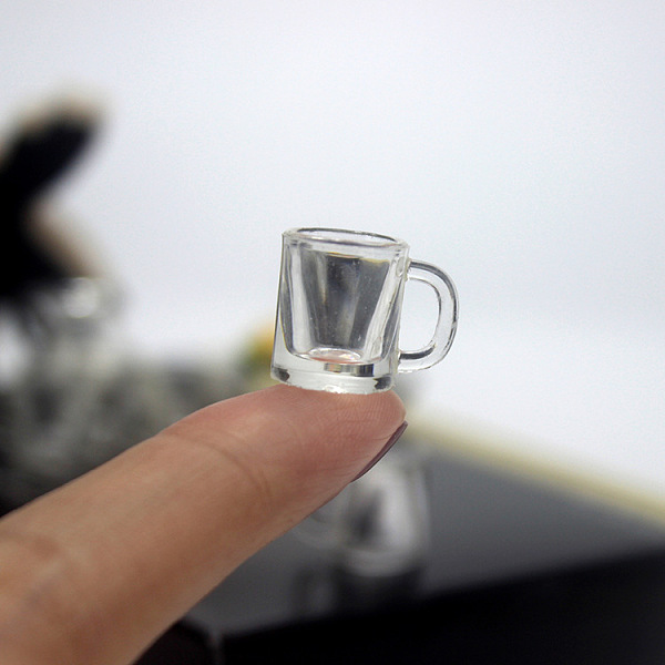 PandaHall Mini Resin Cup with Handle, for Dollhouse Accessories, Pretending Prop Decorations, Clear, 17x13mm Resin Tableware Clear
PandaHall Mini Resin Cup with Handle, for Dollhouse Accessories, Pretending Prop Decorations, Clear, 17x13mm Resin Tableware Clear
