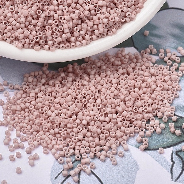 PandaHall MIYUKI Delica Beads, Cylinder, Japanese Seed Beads, 11/0, (DB1515) Matte Opaque Pink Champagne, 1.3x1.6mm, Hole: 0.8mm, about...
PandaHall MIYUKI Delica Beads, Cylinder, Japanese Seed Beads, 11/0, (DB1515) Matte Opaque Pink Champagne, 1.3x1.6mm, Hole: 0.8mm, about...