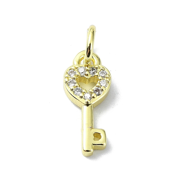 PandaHall Brass Micro Pave Claer Cubic Zirconia Charms, with Jump Ring, Real 18K Gold Plated, Key, 13x5.5x2mm, Hole: 3mm Brass+Cubic..., Clear
PandaHall Brass Micro Pave Claer Cubic Zirconia Charms, with Jump Ring, Real 18K Gold Plated, Key, 13x5.5x2mm, Hole: 3mm Brass+Cubic..., Clear