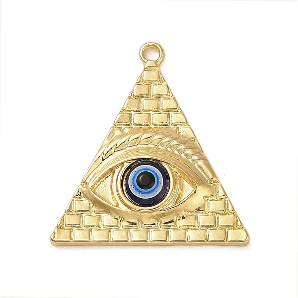 PandaHall Alloy Egyptian Pyramid Eye Pendants, Evil Eye Resin Charms, Golden, 37x35x5mm, Hole: 2mm Alloy+Resin Pyramid
PandaHall Alloy Egyptian Pyramid Eye Pendants, Evil Eye Resin Charms, Golden, 37x35x5mm, Hole: 2mm Alloy+Resin Pyramid